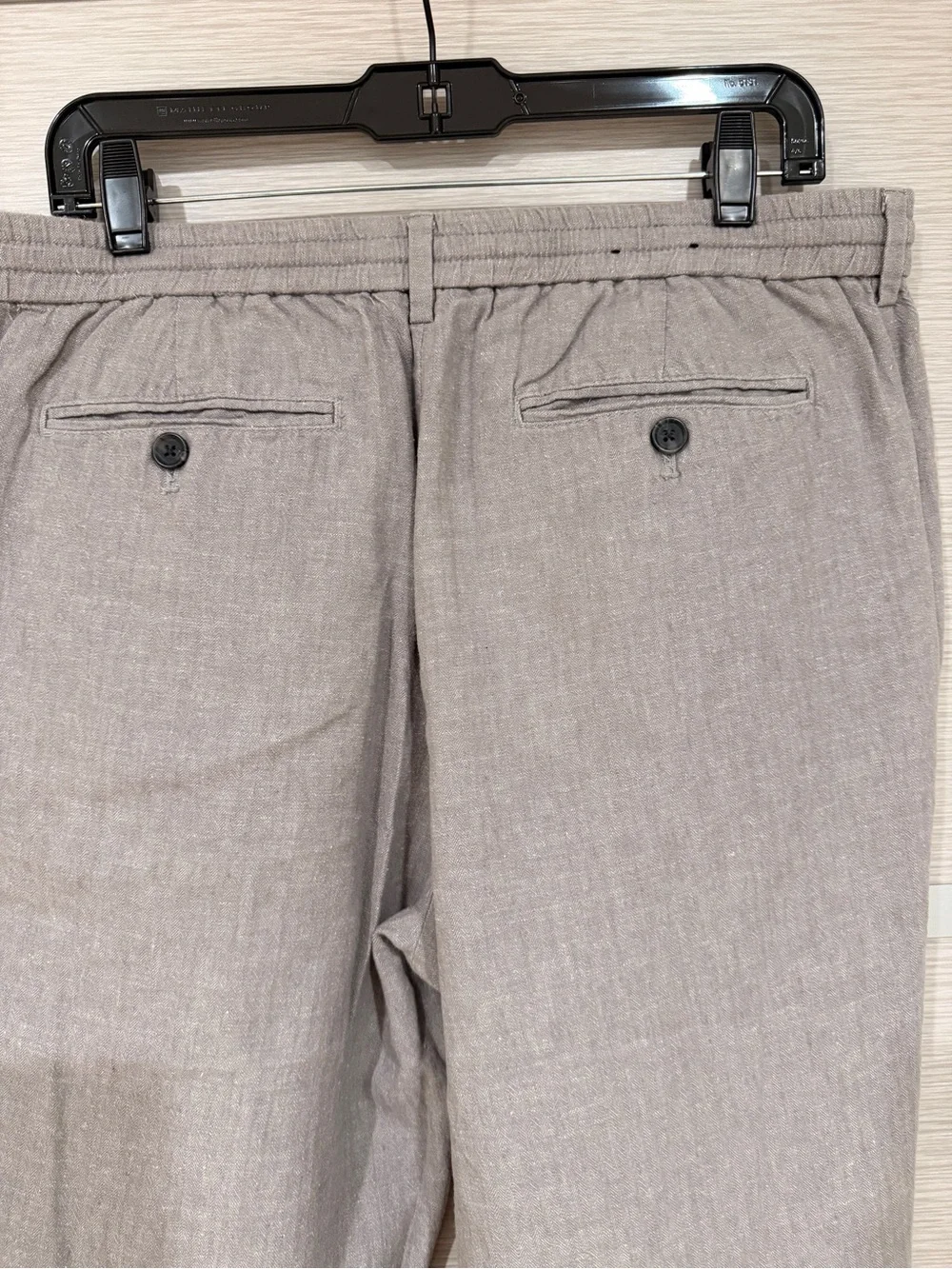 Banan Republic Mans Linen Blend Slim Fit Pants in Size 34